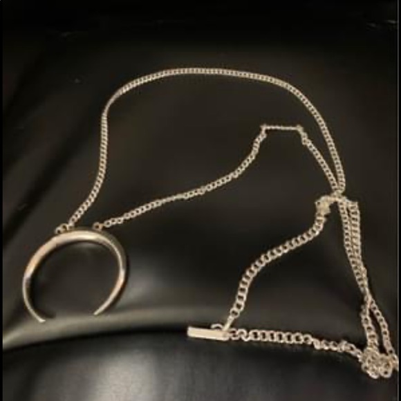Upside down moon necklace - Picture 2 of 2